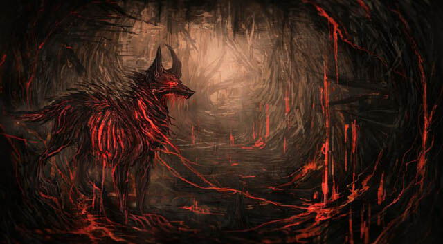 Dog Mythology - Hellhounds