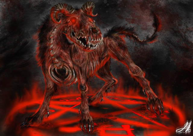 Dog Mythology - Hellhounds