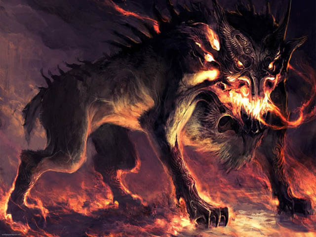 Black Dogs, Hellhounds, Cerberos, Argus, Anubis