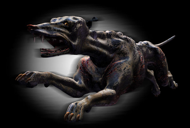 Black Dogs, Hellhounds, Cerberos, Argus, Anubis