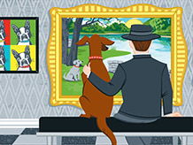Dog Museums and Art