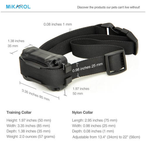 VIBRATING COLLAR FOR DEAF DOG & PUPPY