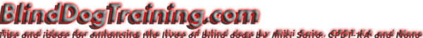 WWW.BLINDDOGTRAINING.COM