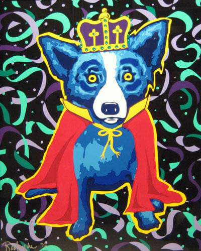 DOG ART, DRAWINGS, PAINT by George Rodrigue