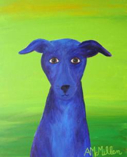 DOG ART, DRAWINGS, PAINT by Abby Mcmillen