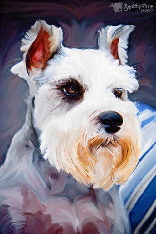 DOG ART, DRAWINGS, PAINT