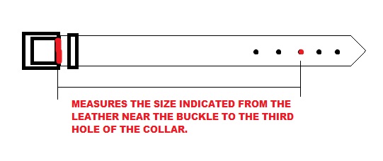 DOG COLLAR, HARNESS, MUZZLE SIZE, DOG SIZE MEASURE CHART & CALCULATOR