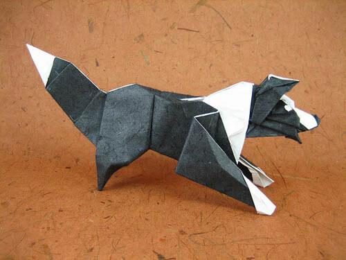 Dog Origami Instructions, Dog Papercraft Photos, Videos