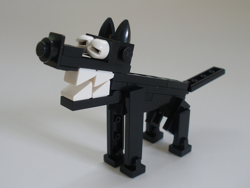 Dog and Puppy Lego