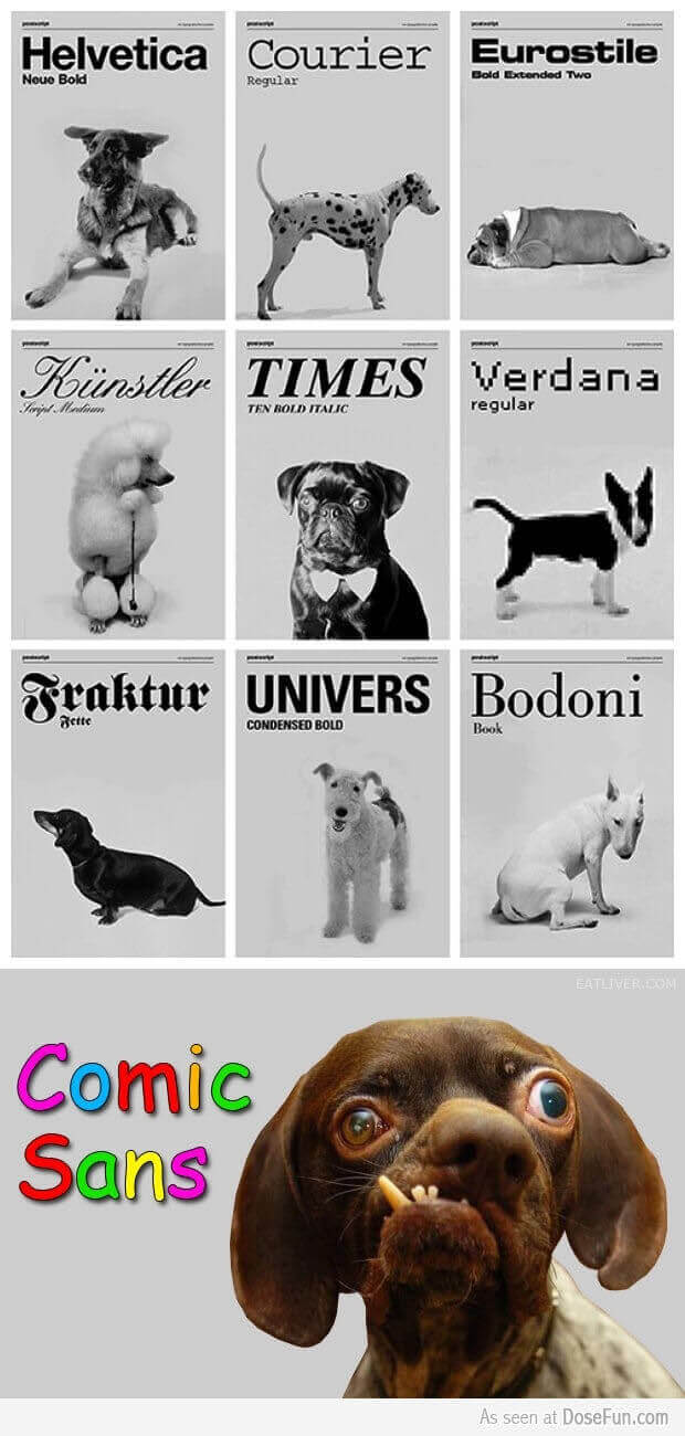 Dog Fonts