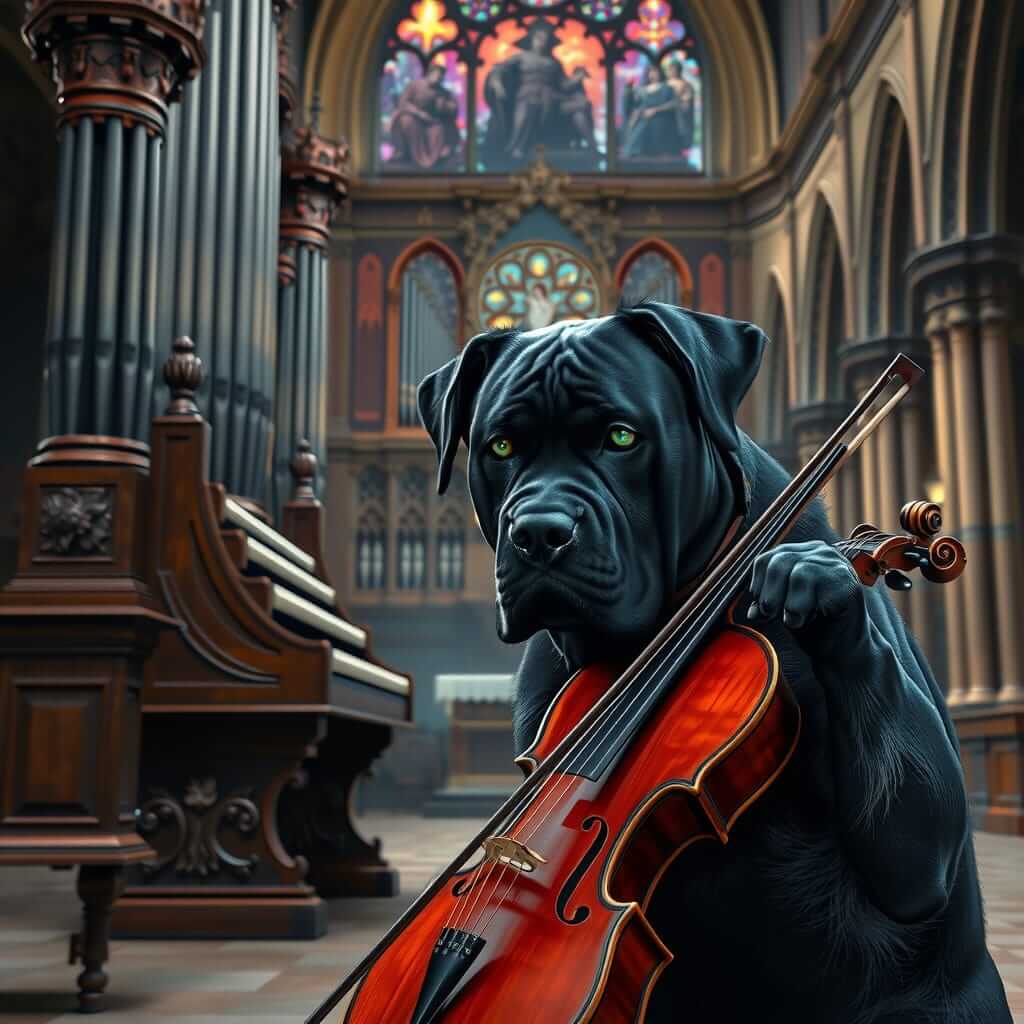 DIGITAL DOG ART AI GENERATED GALLERY