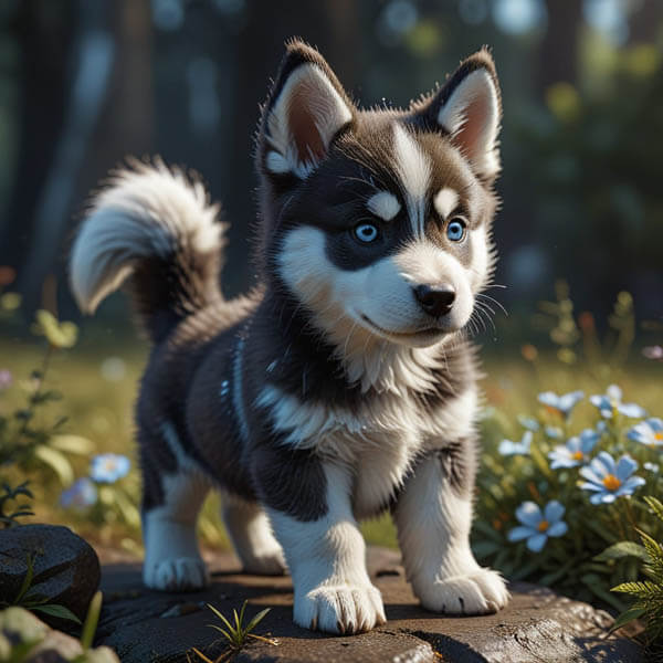 DIGITAL DOG ART AI GENERATED GALLERY