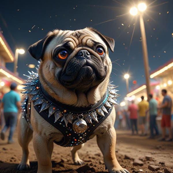 DIGITAL DOG ART AI GENERATED GALLERY