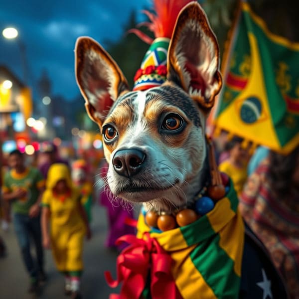 DIGITAL DOG ART AI GENERATED GALLERY