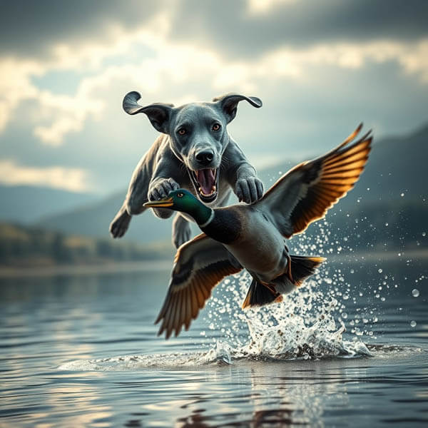 DIGITAL DOG ART AI GENERATED GALLERY