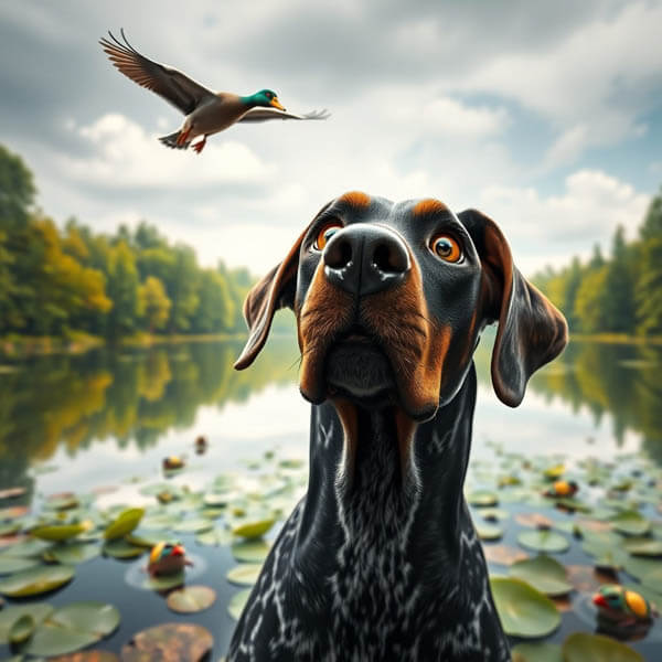 DIGITAL DOG ART AI GENERATED GALLERY