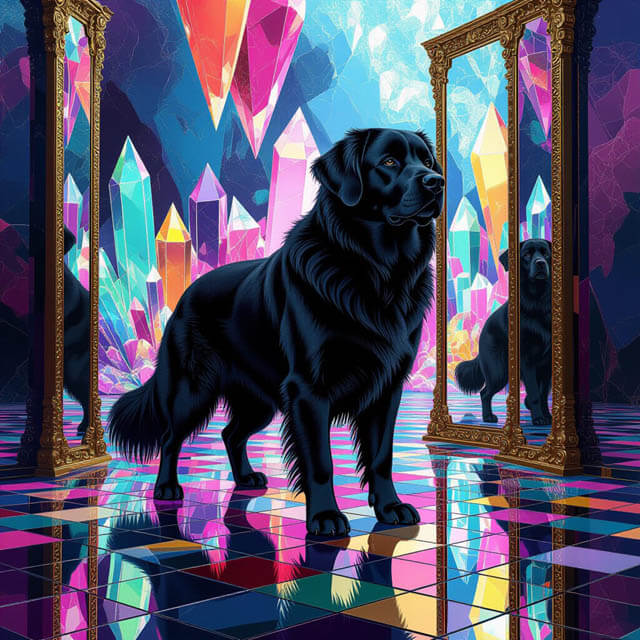DIGITAL DOG ART AI GENERATED GALLERY