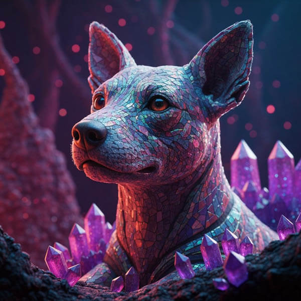 DIGITAL DOG ART AI GENERATED GALLERY