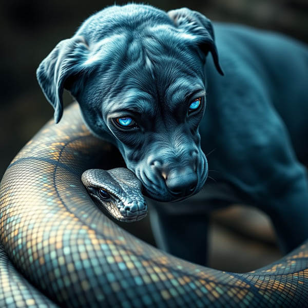 DIGITAL DOG ART AI GENERATED GALLERY