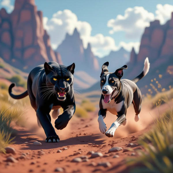 DIGITAL DOG ART AI GENERATED GALLERY