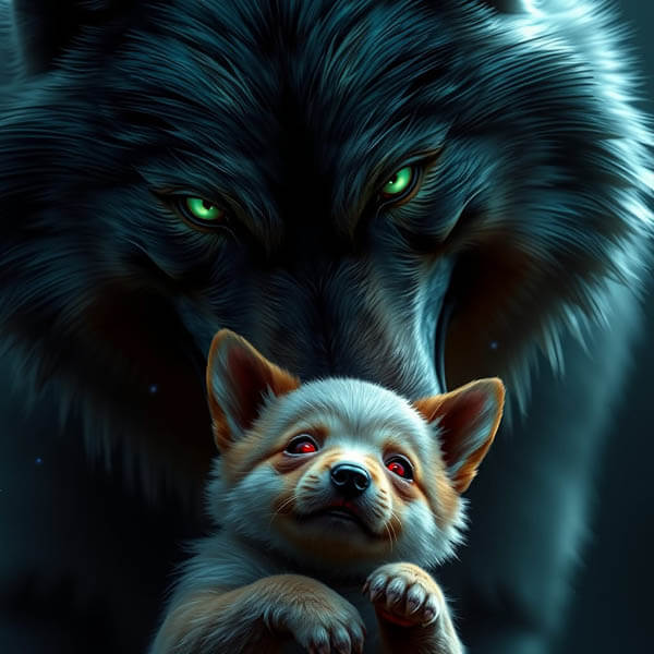 DIGITAL DOG ART AI GENERATED GALLERY