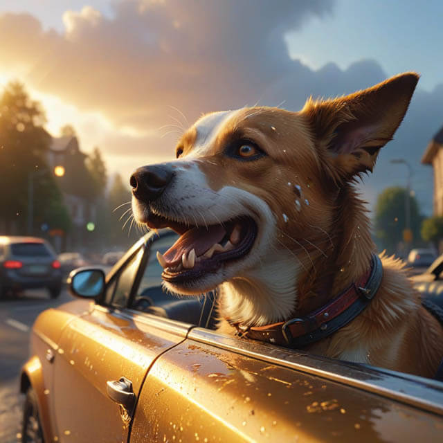 DIGITAL DOG ART AI GENERATED GALLERY