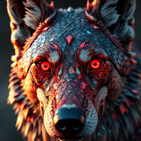 DIGITAL DOG ART AI GENERATED GALLERY