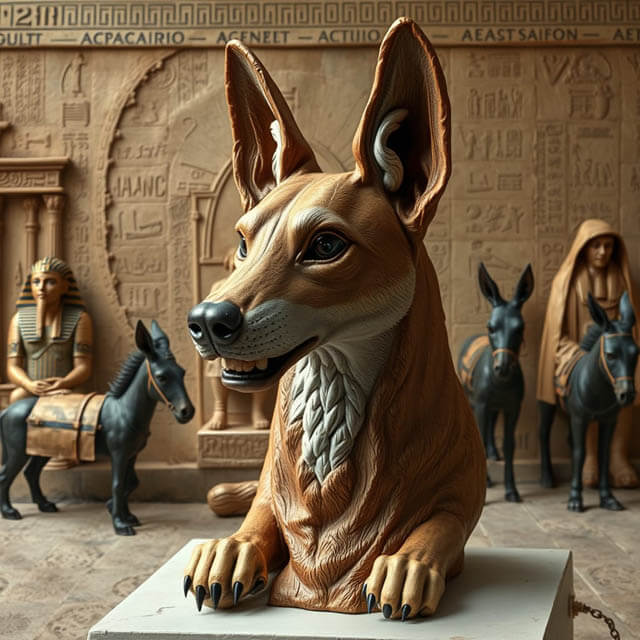 DIGITAL DOG ART AI GENERATED GALLERY