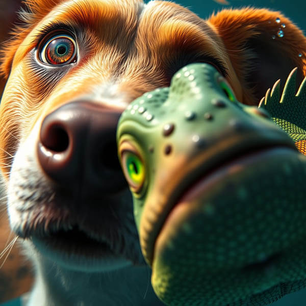 DIGITAL DOG ART AI GENERATED GALLERY