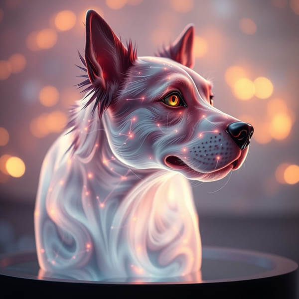 DIGITAL DOG ART AI GENERATED GALLERY