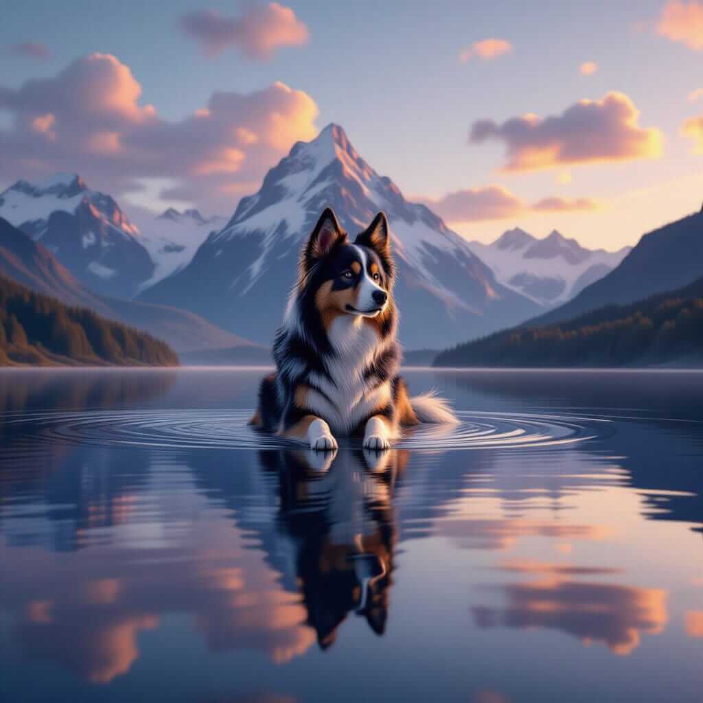 DIGITAL DOG ART AI GENERATED GALLERY