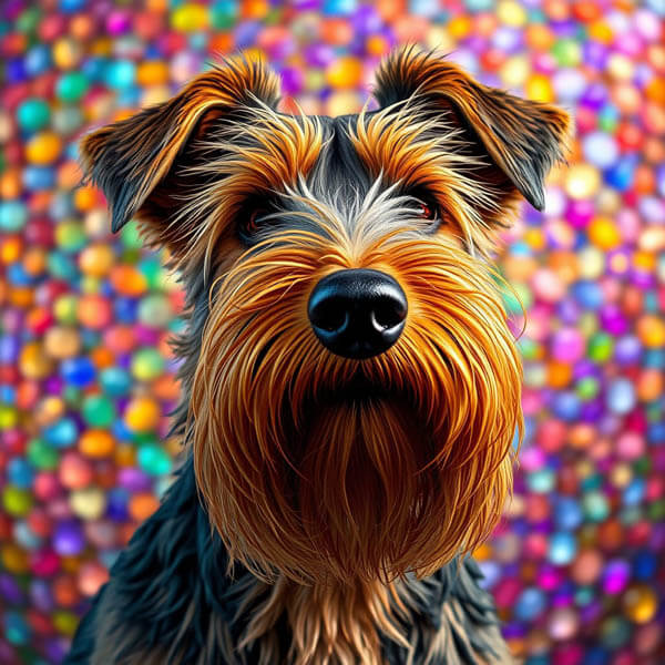 DIGITAL DOG ART AI GENERATED GALLERY