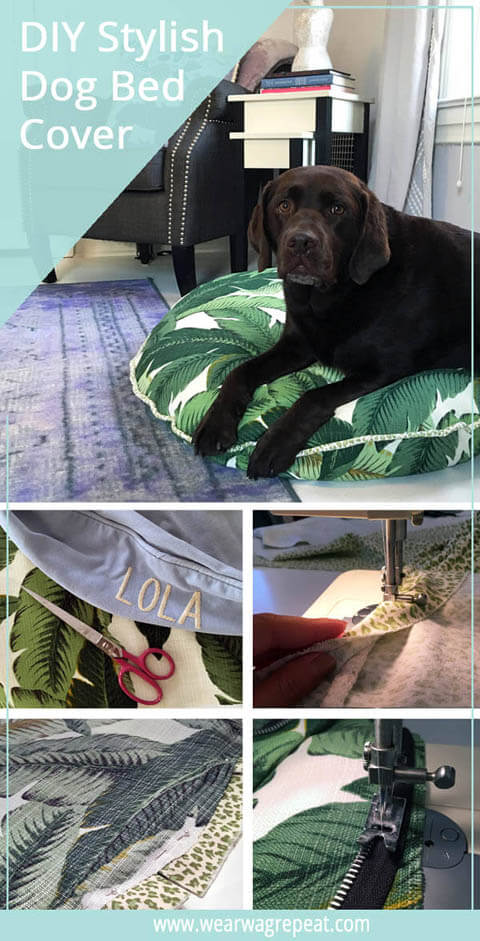 DIY HOMEMADE DOG & PUPPY BED COVER LUXURY, COMFORTABLE, CLEARANCE