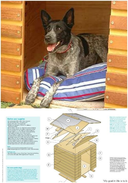 HOMEMADE DIY DOG & PUPPY HOUSES, KENNELS