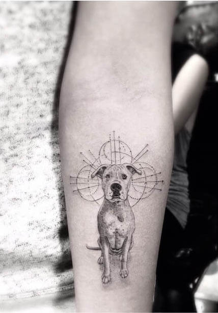 DOG TATTOO TYPES, VARIATIONS and STYLES