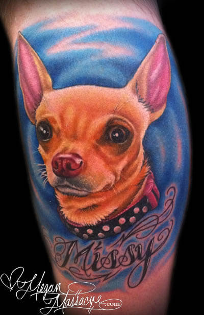 BEST CHIHUAHUA DOG TATTOO DESIGNS