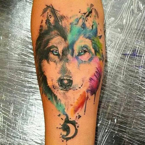 BEST HUSKY DOG TATTOO DESIGNS