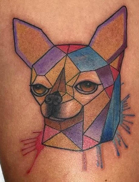 BEST CHIHUAHUA DOG TATTOO DESIGNS