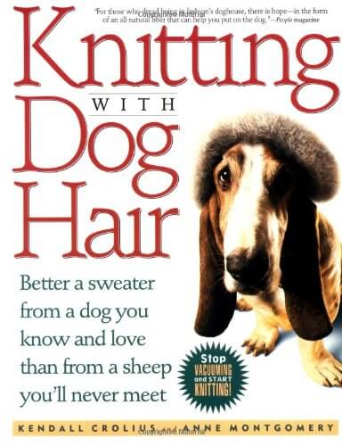 DOG FUR HAIR KNITT BOOK