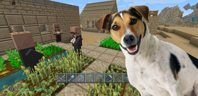 Minecraft Dog