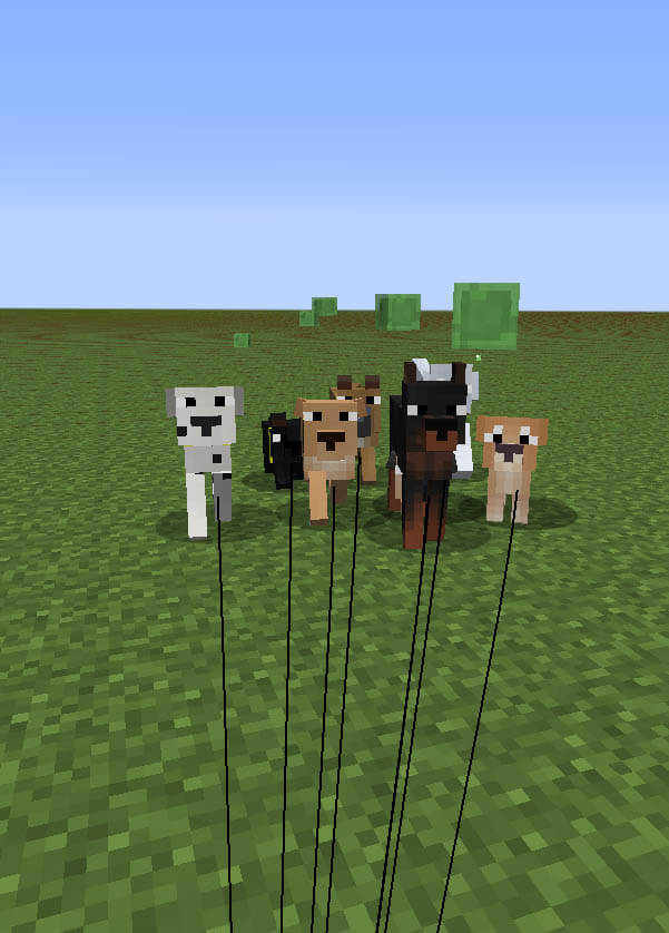 Minecraft Dog