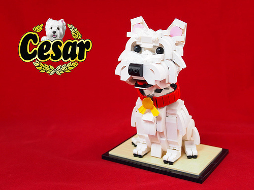 Dog and Puppy Lego