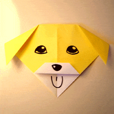 Download Dog Origami Making Instruction - PDF