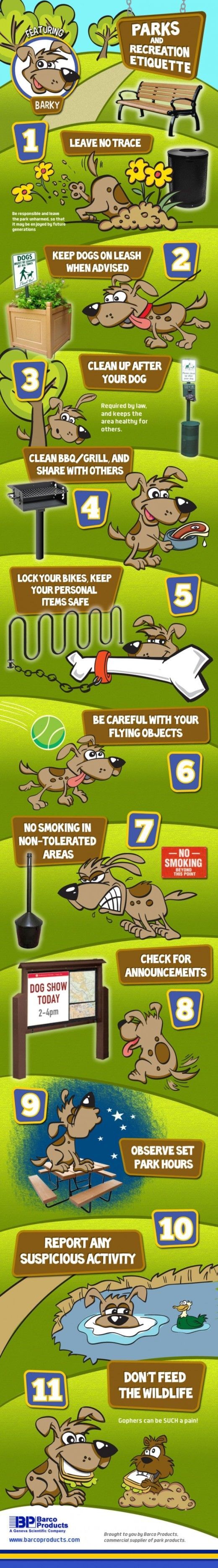 dog park infographic, infogram - PRESS TO SEE THE FULL SIZE!