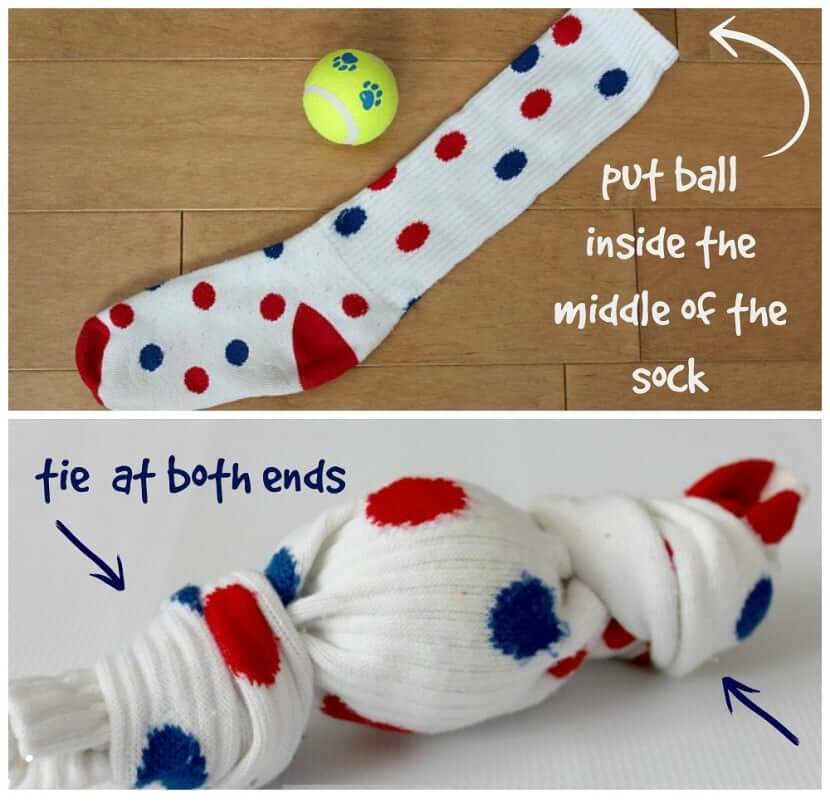 HOMEMADE SELFMADE DIY DOG & PUPPY TOYS AND GAMES