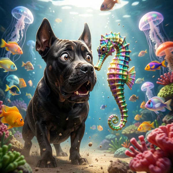 DIGITAL DOG ART AI GENERATED GALLERY