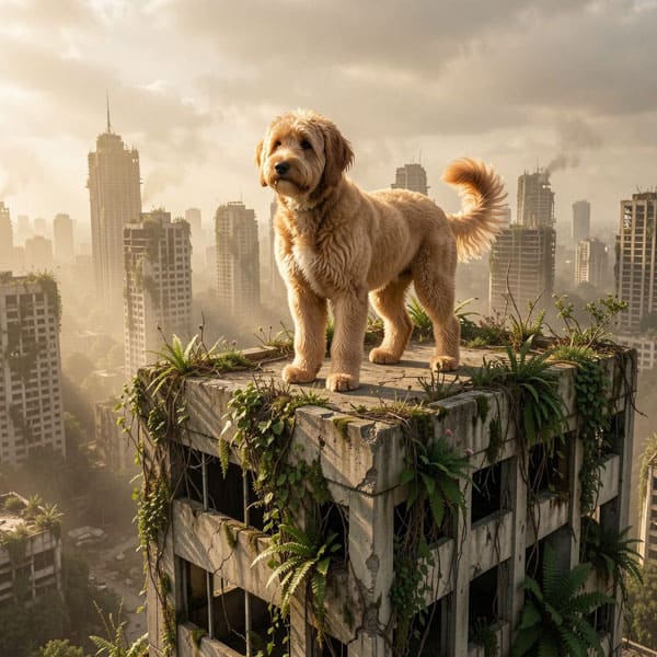 DIGITAL DOG ART AI GENERATED GALLERY
