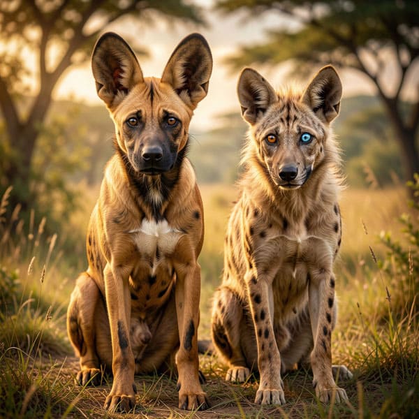 DIGITAL DOG ART AI GENERATED GALLERY