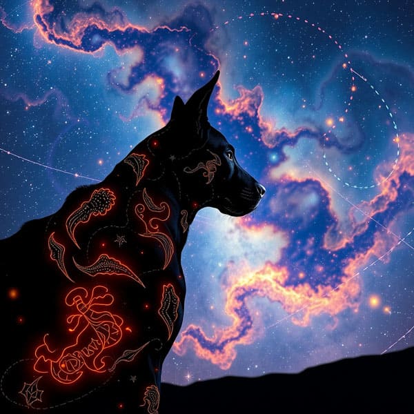 DIGITAL DOG ART AI GENERATED GALLERY