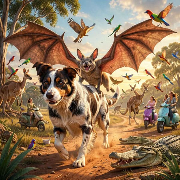 DIGITAL DOG ART AI GENERATED GALLERY